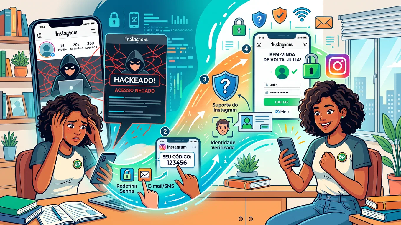 Instagram Hackeado: Passo a Passo Para Recuperar sua Conta Invadida
